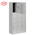 Luoyang muebles de oficina 9 puertas metal gimnasio gabinete de deportes